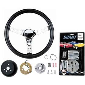 838k2 Grant Classic Steering Wheel Install Kit 1964-66 Gm Includes Black Foam Gr