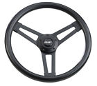 Grant Black Paint Steel 14-1 2 Diameter Classic Steering Wheel P N 993 081126009931