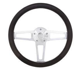 Grt1914 Grant 1914 Billet T-series Steering Wheels Polished Leather/black