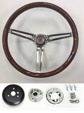 Mqp955x4181 Grant 1964 1965 1966 Oldsmobile 442 F85 Cutlass 98 Wood Steering Wheel High Gloss 15 Inch