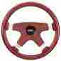 81126007326 Grant Polished Aluminum 14 In Diameter Elegante Steering Wheel P N 732