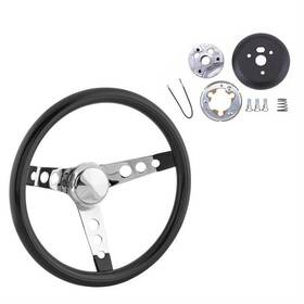 9100873 Grant Products Classic Cruisin 3-spoke Steering Wheel And Gm Adapter
