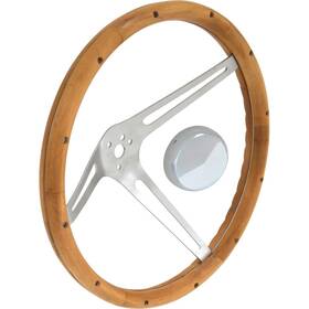 W9676 Grant Steering Wheels Classic Nostalgia Walnut Wheel 3 Spoke 15 Inch Dia
