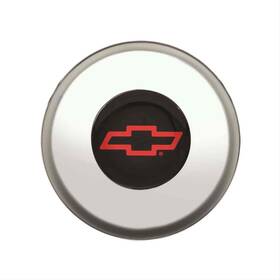 11-3022 Gt Performance Gt3 Gasser/euro Style Horn Button Smooth Emblem Ch