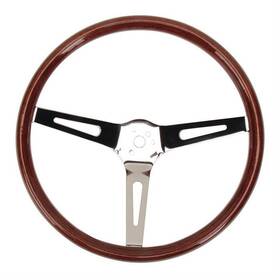 14-5437 Gt Performance Gt3 Slotted Wood Steering Wheel
