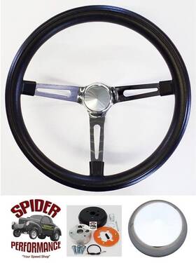 Sp365431 Gt Performance 1970-1983 Amc Steering Wheel 15 Inch Muscle Car Chrome