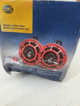109.23.37 Hella 082300002355 Stark Sound Red Set 12 V High/low Frequency Super T