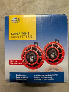 3ag003399801 Hella Super Tone Horn Kit Red Fits Subaru Wrx/sti 2015-2021