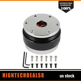 Htc16613229a Hightechdeals8 Universal Steering Wheel Quick Release Hub Adapter For 1937-2017 Jeep Chevrolet