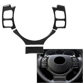 300h Hkseller-au 612069449029 4 Pcs Carbon Fiber Steering Wheel Cover Trim For Lexus Is250 Nx200 200t
