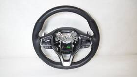 235-10361a Honda 2022 Accord Leather Steering Wheel With Controls And Paddle Shift Black Oem