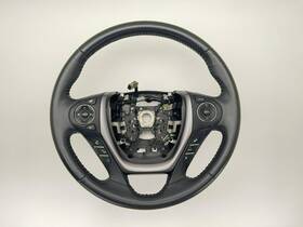 235.ho1618 Honda 2016-2018 Pilot Steering Wheel With Controls Leather Black Tc -b-b 58124