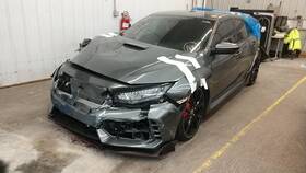 238-10077 Honda Steering Column For Civic Assy Blk
