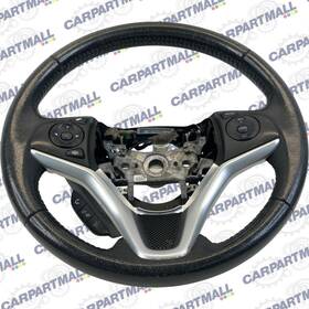 78500-t5b-w740-m1 Honda 2015-2020 Fit 2016-2022 Hr-v Steering Wheel Leather Black 78500-t5b-w740