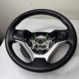78500-ts8-a120-m1 Honda Black Leather Steering Wheel Dx Ex Ex-l Fits 2012 2013 2014 2015 Civic Oem