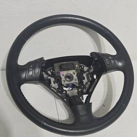 78501-sdn-a51za Honda 03 04 05 06 07 Accord 2dr Coupe V6 Ex-l Steering Wheel Black Leather Used Oem