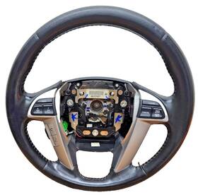 78501-ta0-a82za Honda 2008 2012 Accord Ex-l Steering Wheel Leather Black 2.4l / 3.5l Oem
