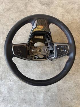 78501-tba-a21zd Honda 2017 - 2020 Civic Si Steering Wheel Black Leather And Read