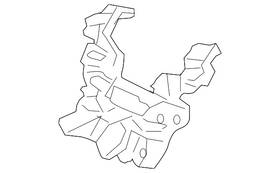 78519-sdb-a81 Honda Genuine Steering Wheel Plate