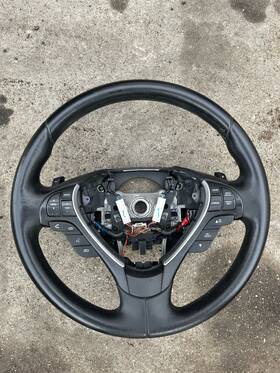 78501-tx4-a00za Honda Acura 2013 2014 2015 Ilx Steering Wheel Black Oem
