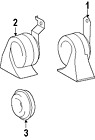 8652048090 Horn Lexus Oem Genuine