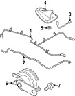 25620zp50a Horn Nissan Oem Genuine