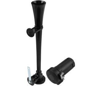 Hp167290a01 Hptour-autoparts For Motorcycle Truck Boat Horn 12v Single Trumpet Black Train Air Kit