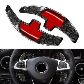 W205 Hukyu 550730748005 Steering Wheel Paddle Shifter Extension For Mercedes Benz Gla Glc S C Class