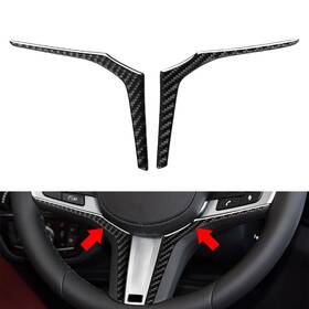 Hukyu 550735133561 Steering Wheel Strip Cover Trim For Bmw 3 5 6 Series X3 G01 X4 G02 X5 G05
