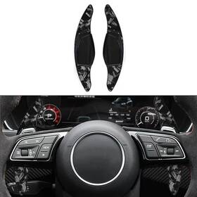 Hukyu 550738218418 Steering Wheel Shift Paddle Extension For Audi Rs3 Rs4 Rs5 R8 Tt Rs