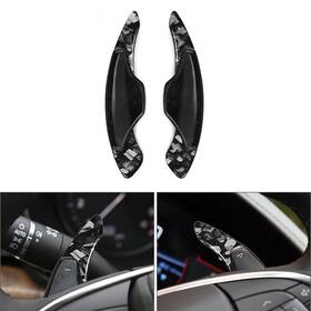 Hukyu 550738803553 Steering Wheel Shift Paddle Extension For Cadillac Ats Ct6 40t 80t Black