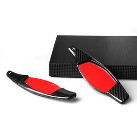 Hukyu 612048707171 Carbon Fiber Steering Wheel Shift Paddle Extension Fit Audi R8 Rs3 Rs4 Rs5 Tt Rs