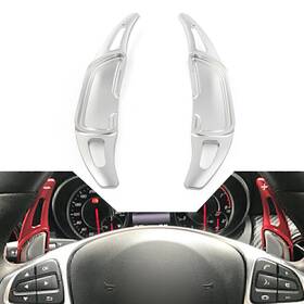 Gla45 Hukyu 612063408770 Silver Steering Wheel Shift Paddle Shifter For Benz Sl63 A45 C63 E63 S65
