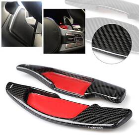 Hukyu 612063611866 Steering Wheel Shift Paddle Extension Carbon Fiber For Bmw New 5/7 Series G30