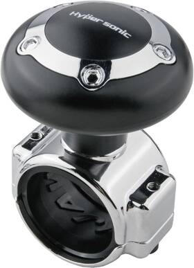 Hp3418 Hypersonic Large Steering Wheel Knob Spinners Universal Vehicle L Black