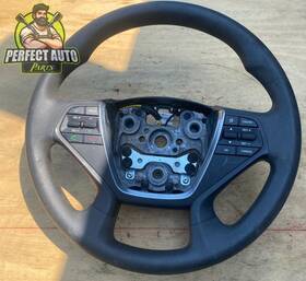 56100 Hyundai C2000 2015 - 2017 Sonata Steering Wheel With Cruise And Radio Control Switch Oem