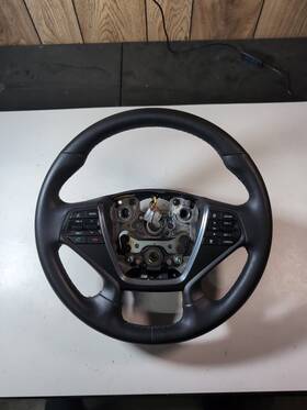 56100-c2210 Hyundai 15-19 Sonata Steering Wheel Leather Black Oem