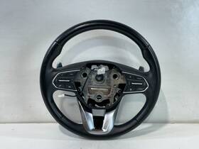 56100-s8670-nnb Hyundai 2020 Palisade Steering Wheel Black Leather With Switches # 102313