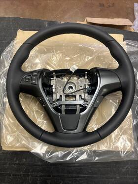 56110-2m250-9pv Hyundai Genesis Coupe Black Leather Steering Wheel Genuine New