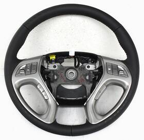 56110-2s750-str Hyundai Oem Steering Wheel For Tucson Black Leather