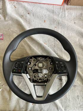 56110-d3070try Hyundai Oem For 2015-18 Tucson Black Polyurethane Steering Wheel