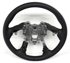 56111-b1000-rry Hyundai Oem Steering Wheel For Genesis Sedan Black Leather
