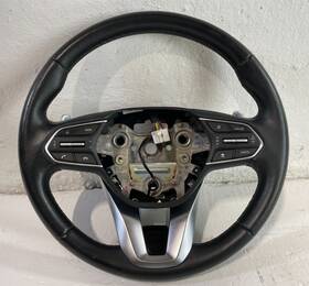 56111-s8300-nn7 Hyundai 2020 - 2022 Palisade Steering Wheel Black Leather With Switches # 104790