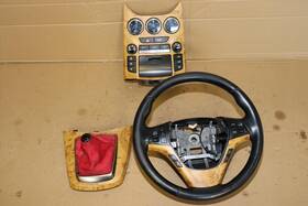 561320-2m500 Hyundai 13-16 Genesis Coupe Wooden Trims Steering Wheel Shifter Climate Control