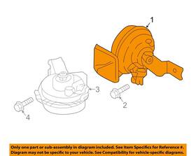 96621d3000 Hyundai Oem 16-17 Tucson-horn