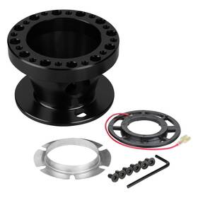 30-1002217 Id Select For Kia Optima 01-20 6-bolt Pattern Black Steering Wheel Hub