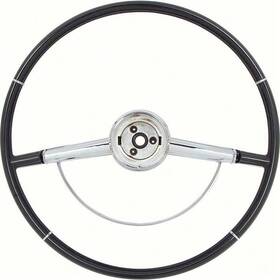 9740631 Impala Bobs Oer 1964 Steering Wheel With Horn Ring Black