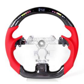 G37x Infiniti 1600543095922 G37 Coupe Sedan 2007-2013 Custom Carbon Fiber Lcd Steering Wheel