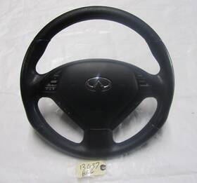 48430-1nm3a Infiniti 235.in1m08 07-15 G35/g37/q60 Steering Wheel Black/g Oem