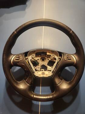 235.in1q15 Infiniti 2014-2018 Q70 Steering Wheel Complete As Pictured Oem Q70s